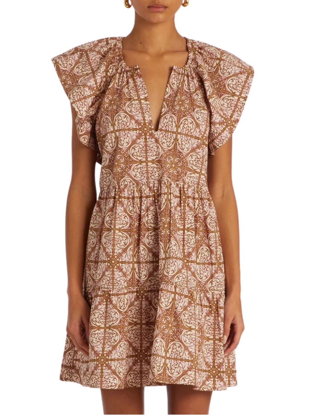 Marie Oliver | KARA DRESS IN NOUVEAU MOSAIC